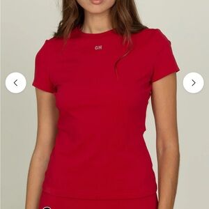 Gold.Hinge GH Red Active Tee, size XL